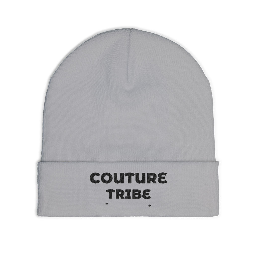 Couture Tribe Embroidered Knit Beanie — Cozy Fashion-Forward Winter Hat