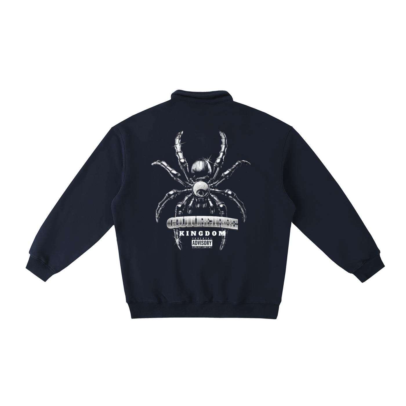 Heavyweight Polo-Collar Sweatshirt